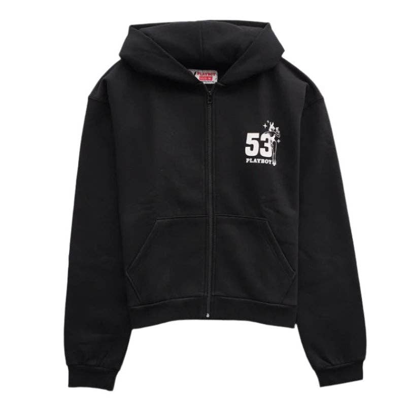 PLAYBOY 53 Zip Up Hoodie