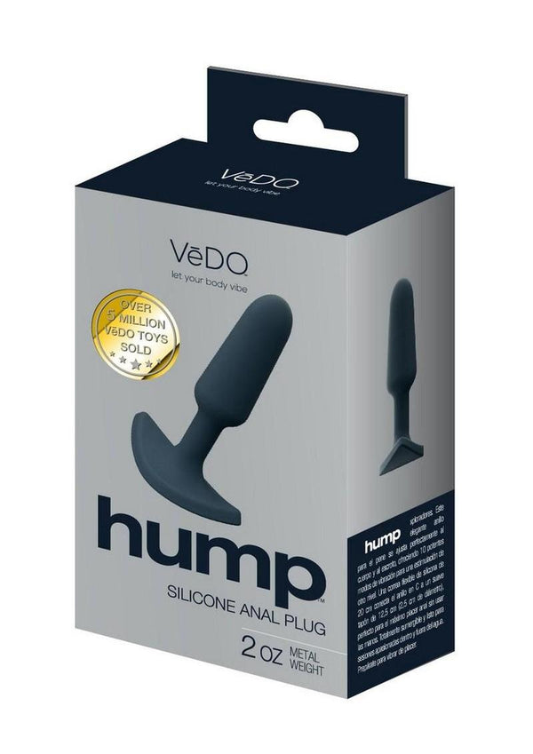 VeDo Hump Silicone Anal Plug 4.25in - Black