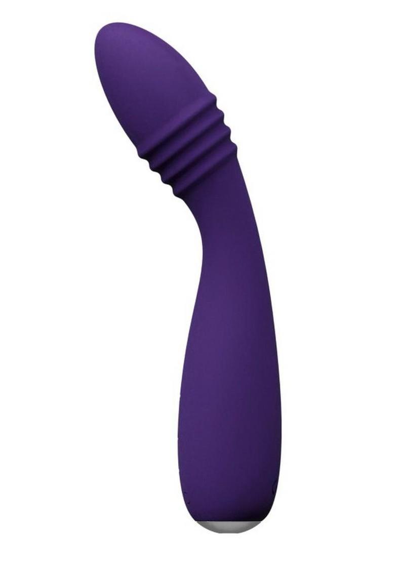 VeDo OHNI Rechargeable Silicone G-Spot Thrusting Vibrator - Purple