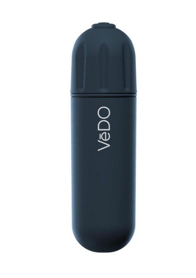 VeDo Nitro Rechargeable Silicone Bullet Vibrator 3.25in - Black