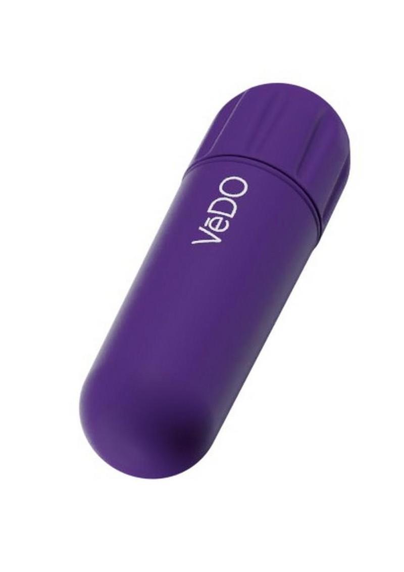 VeDo Nitro Rechargeable Silicone Bullet Vibrator 3.25in - Purple