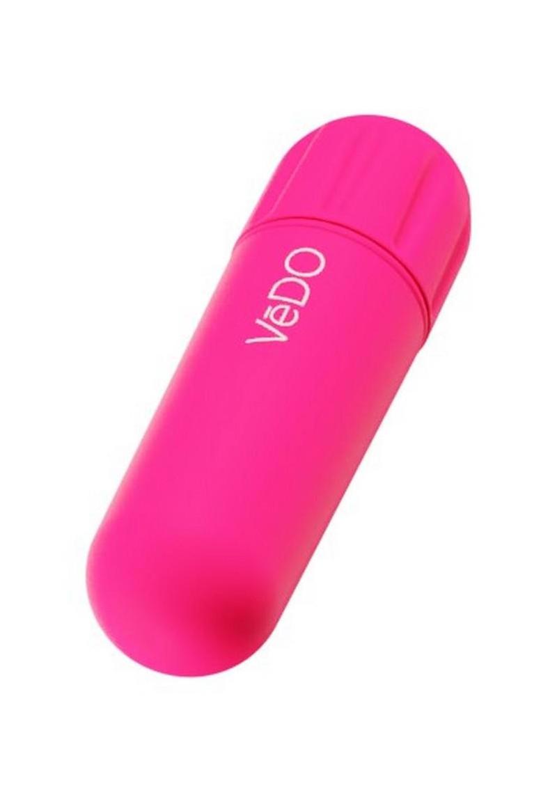 VeDo Nitro Rechargeable Silicone Bullet Vibrator 3.25in - Pink