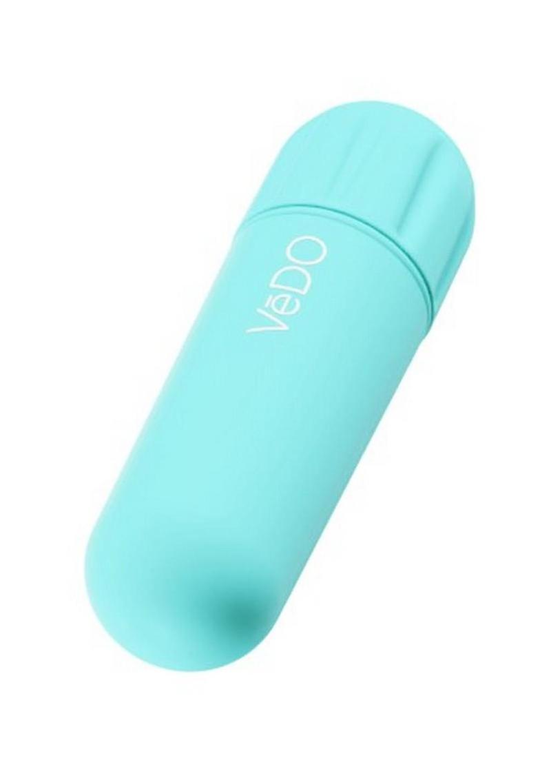 VeDo Nitro Rechargeable Silicone Bullet Vibrator 3.25in - Turquoise