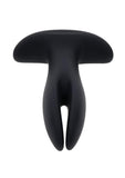Gender X Spread The Love Rechargeable Silicone Vibrating Anal Plug with Remote Control - Black