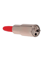 Loveline Candy Lipstick Rechargeable Silicone Vibrator with Interchangeable Heads - Pink
