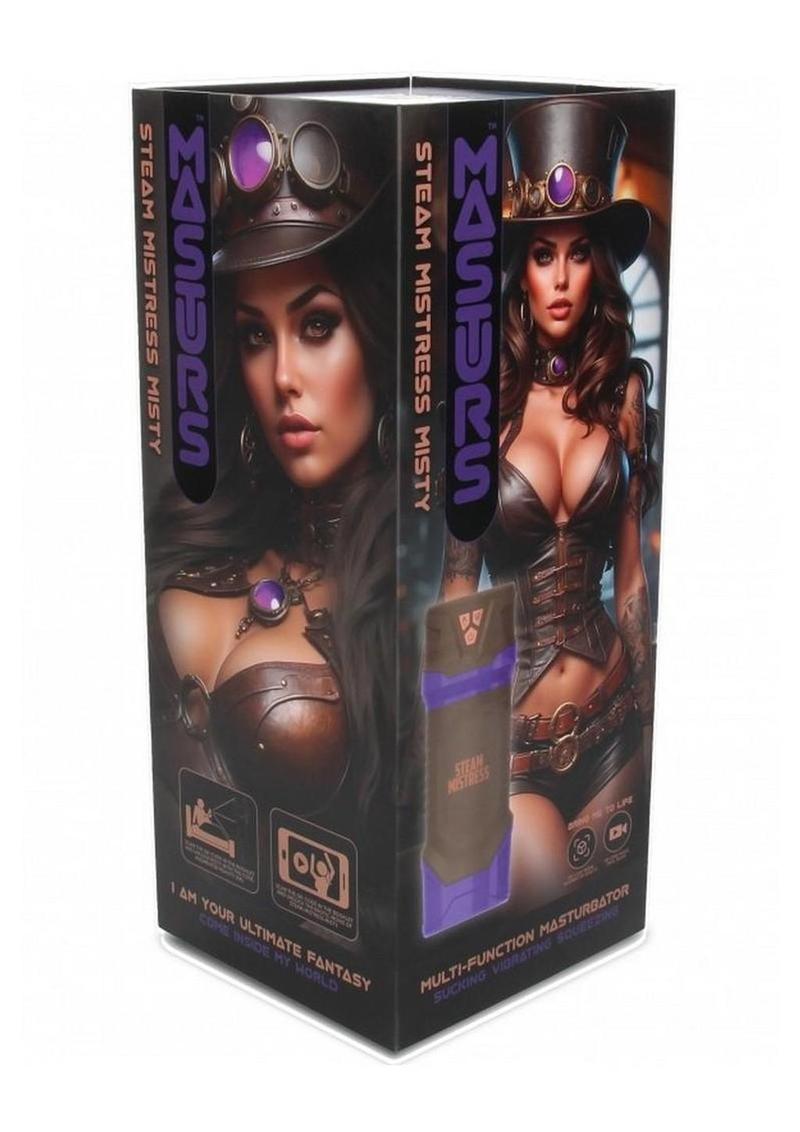 Masturs Misty Steam Mistress Rechargeable Multi Function Masturbator - Brown