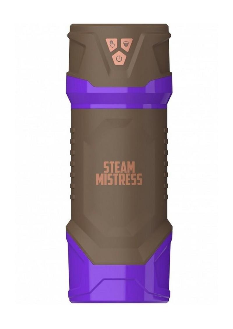 Masturs Misty Steam Mistress Rechargeable Multi Function Masturbator - Brown