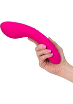 The Swan Wand Rechargeable Silicone Vibrator - Pink