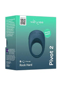 We-Vibe Pivot 2 Vibrating Cock Ring - Slate