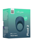 We-Vibe Pivot 2 Vibrating Cock Ring - Slate