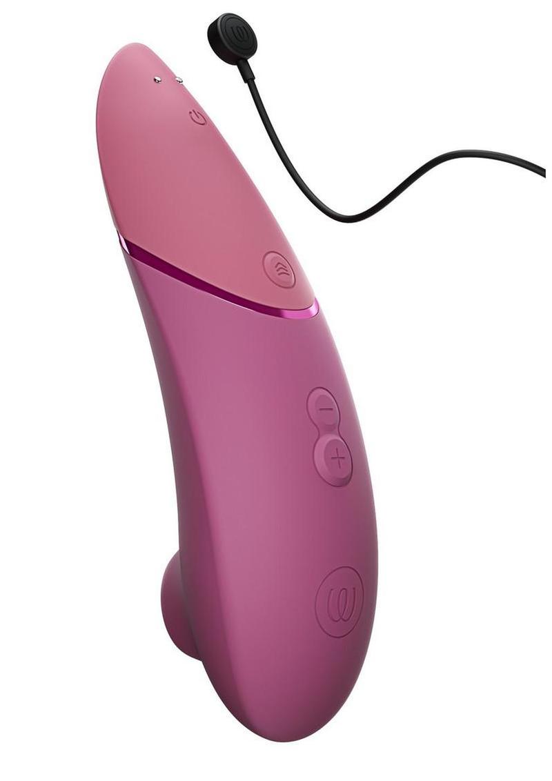 Womanizer Next Rechargeable Silicone 3D Pleasure Air Clitoral Stimulator - Dusky Pink