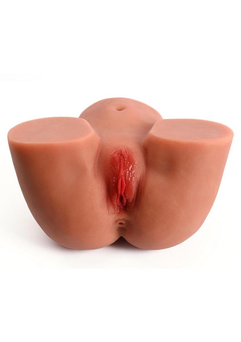 Stroker Kings Asstastic Vibrating Pussy and Ass Masturbator with Remote Control - Caramel