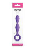 INYA Slim Silicone Anal Plug - Purple