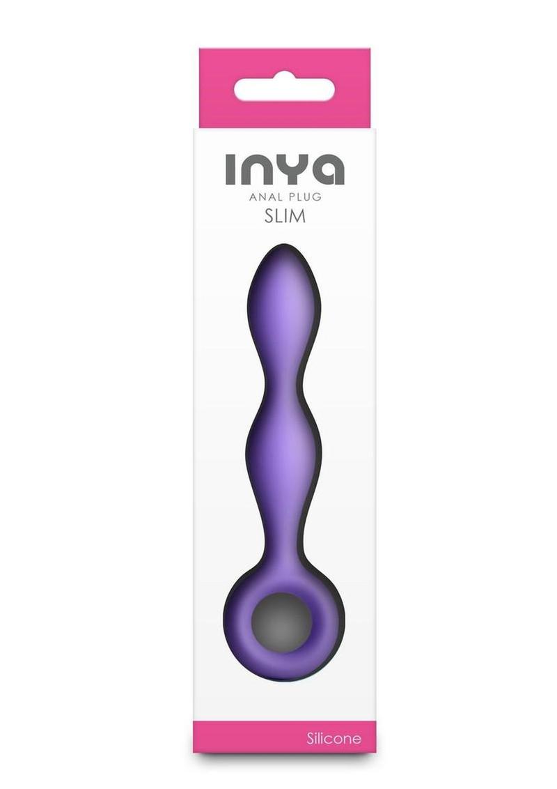 INYA Slim Silicone Anal Plug - Purple