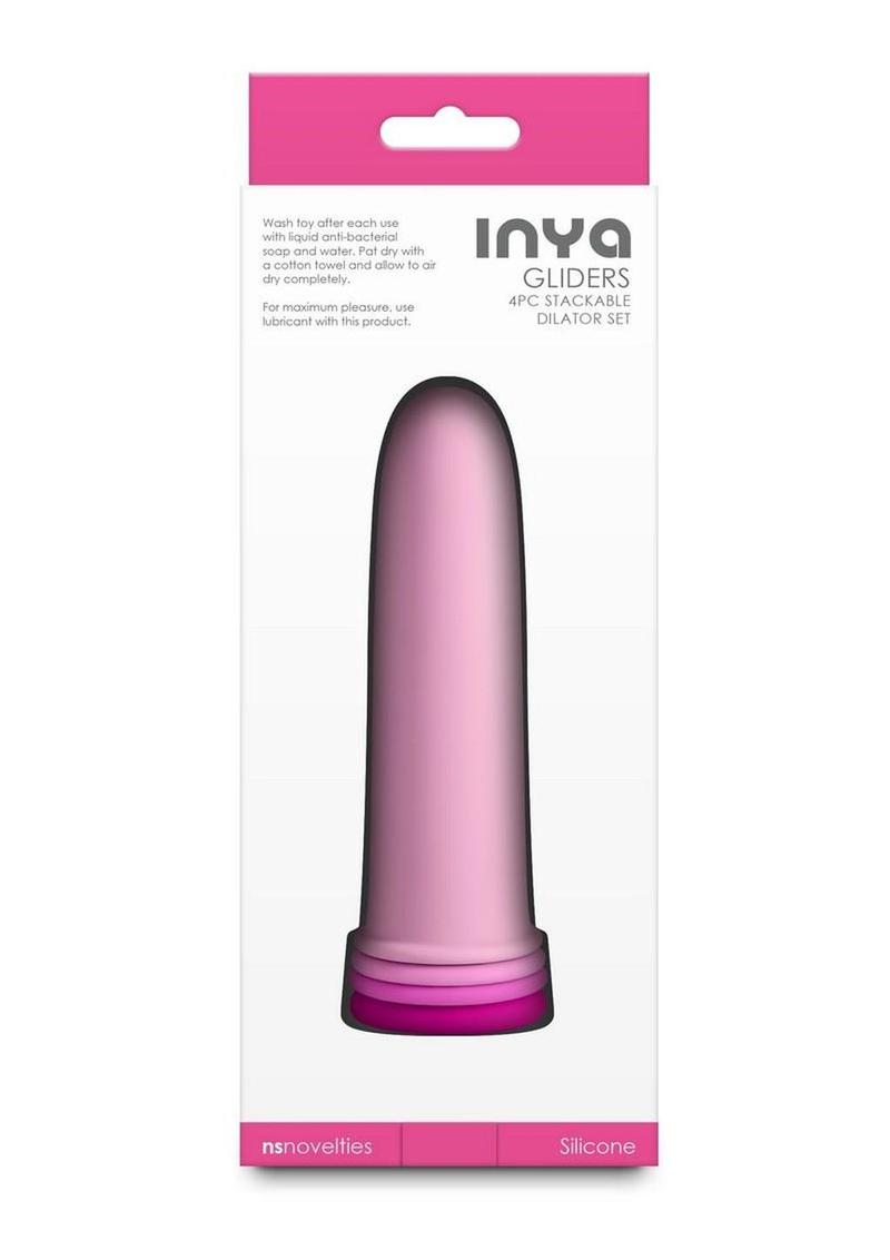 INYA Gliders Silicone Dilator Set (4 Piece) - Pink