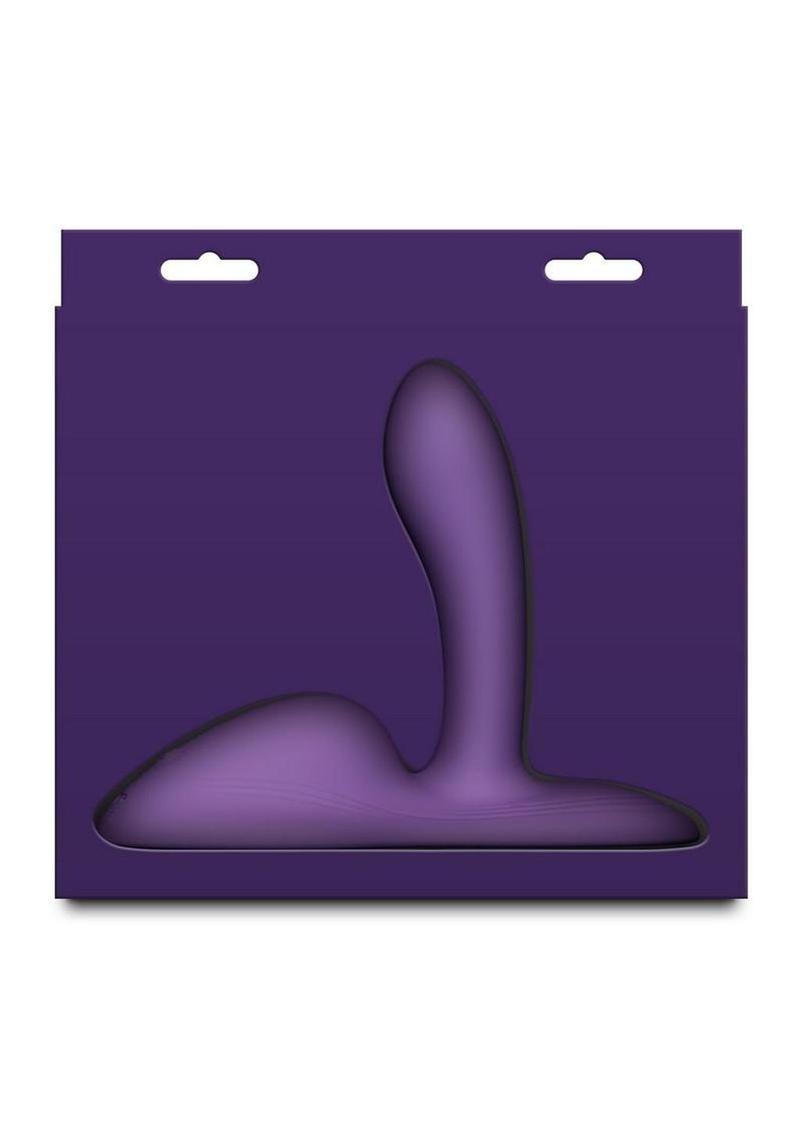 Grinders Paramour App Controlled Rechargeable Silicone Vibrating Dual Motor Pad - Purple