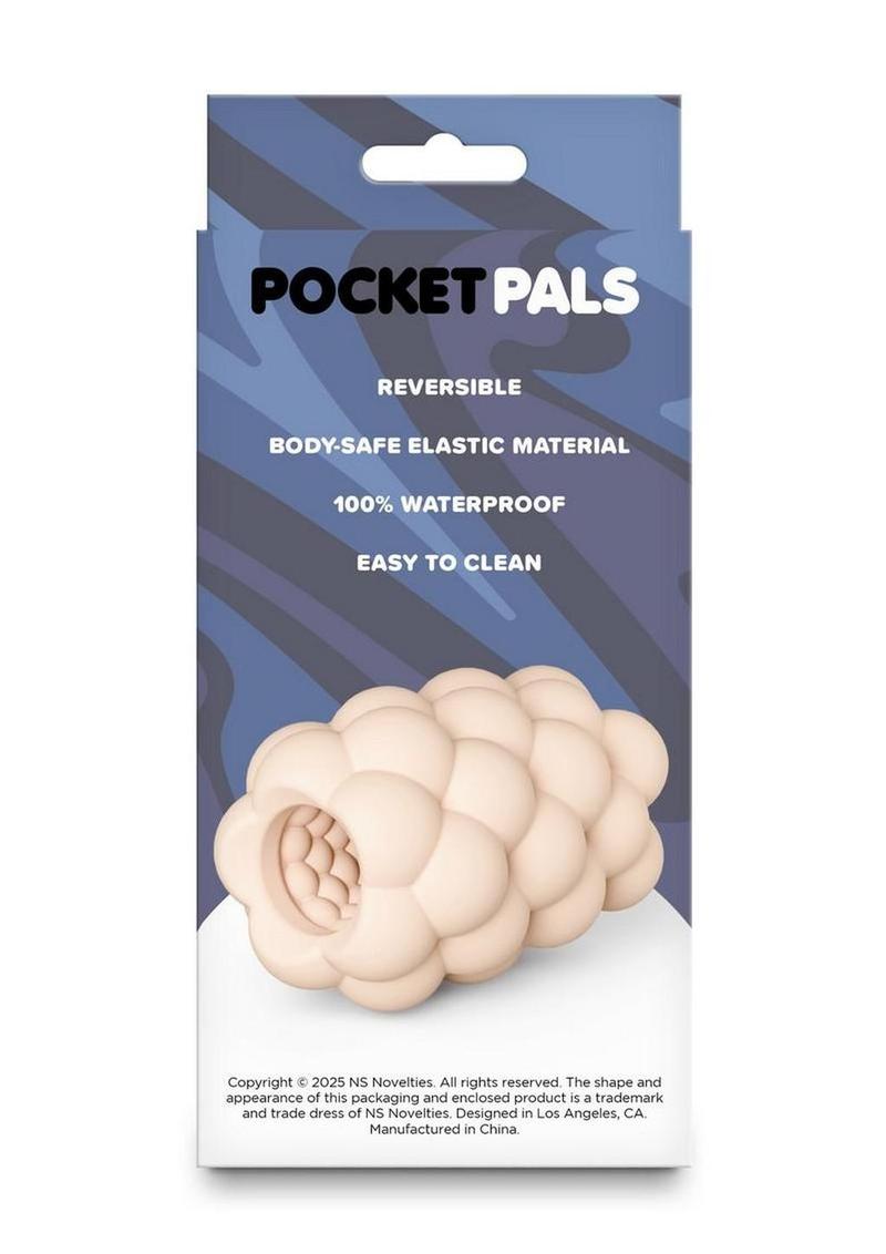 Pocket Pals Stroker - Bubbles - Vanilla