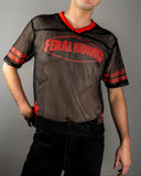 Feral Homo Mesh Jersey - Black / Red