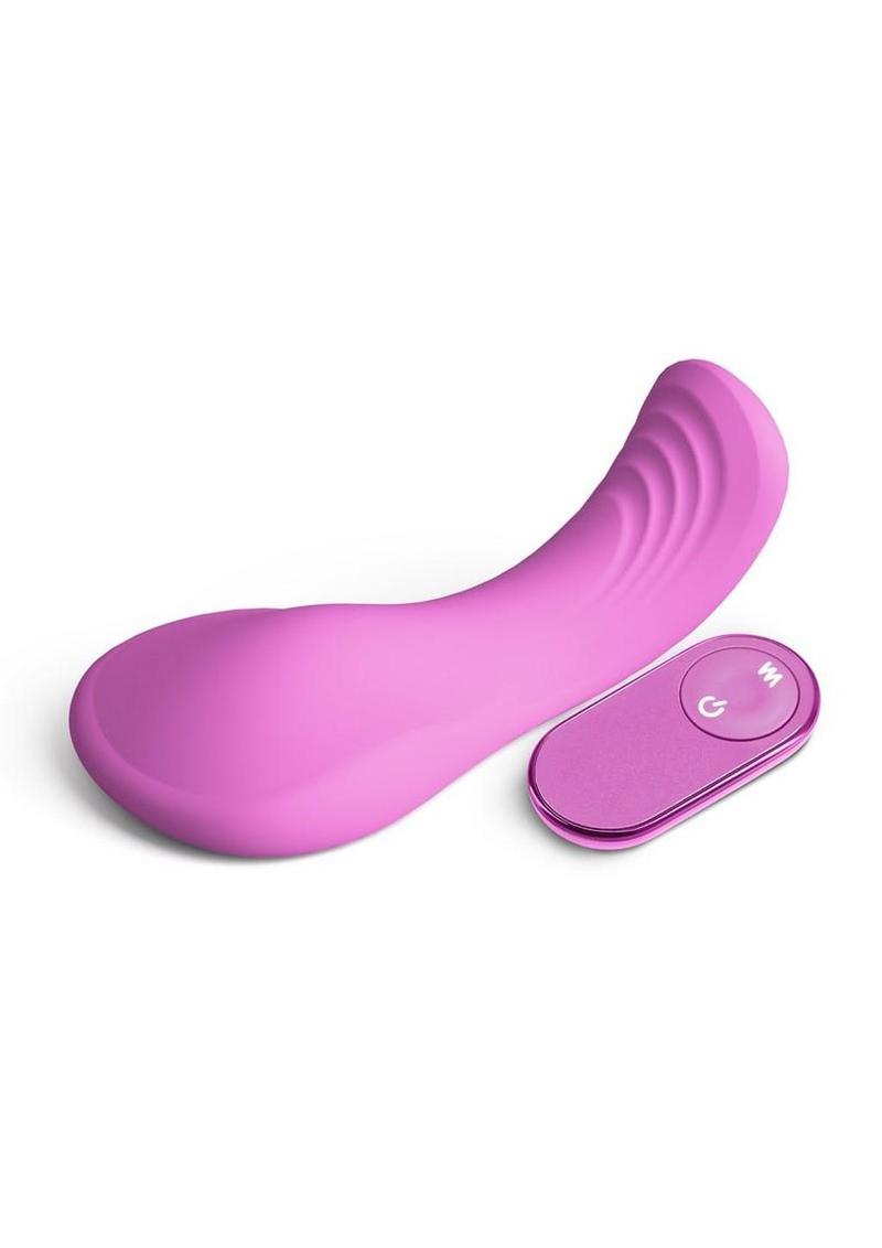 Grinders Rocker Rechargeable Silicone Vibrating Dual Motor Pad with Remote Control - Pink