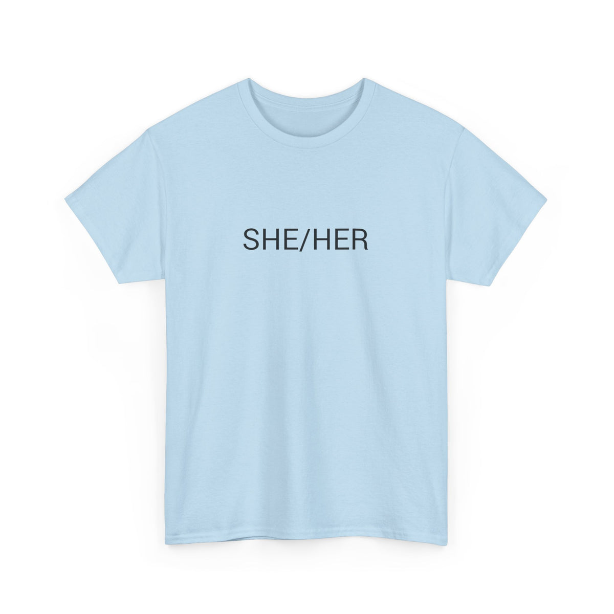 SHE/HER TEE BY CULTUREEDIT AVAILABLE IN 13 COLORS