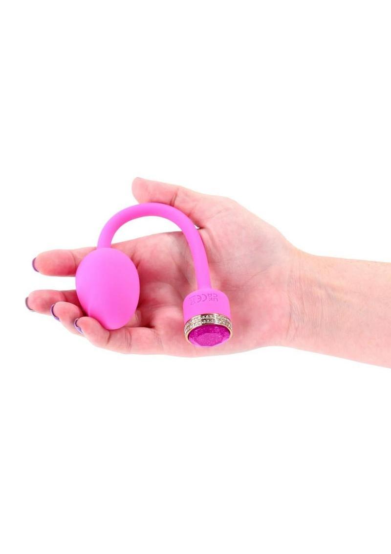 Pretty in Pink Sugar Rechargeable Silicone Vibrating Egg - Pink