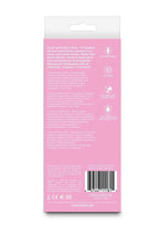Pretty in Pink Crush Rechargeable Silicone Compact Thrusting Vibrator - Pink