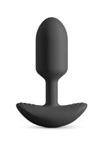 Renegade Pulse Rechargeable Silicone Vibrating Anal Plug - Black