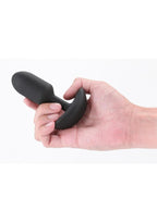Renegade Pulse Rechargeable Silicone Vibrating Anal Plug - Black