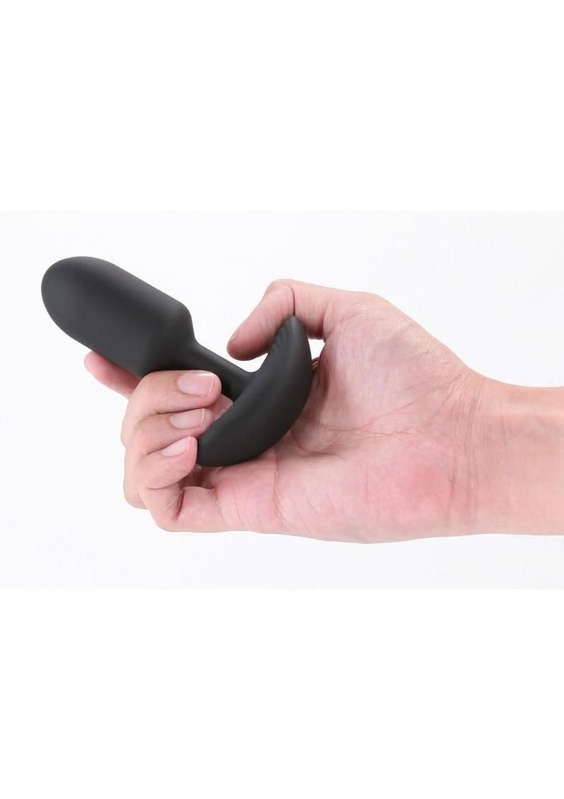 Renegade Pulse Rechargeable Silicone Vibrating Anal Plug - Black
