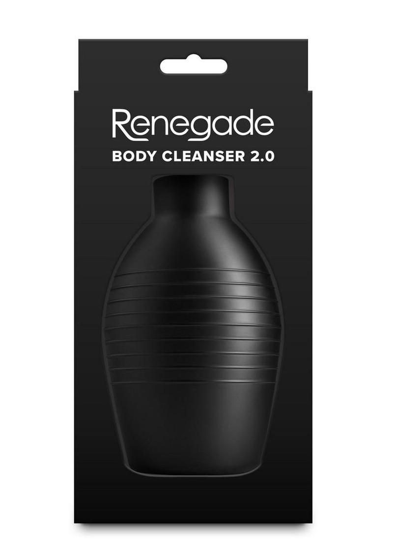 Renegade Body Cleanser 2.0 Silicone Enema - Black