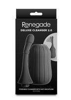 Renegade Deluxe Cleanser 2.0 Silicone Enema - Black
