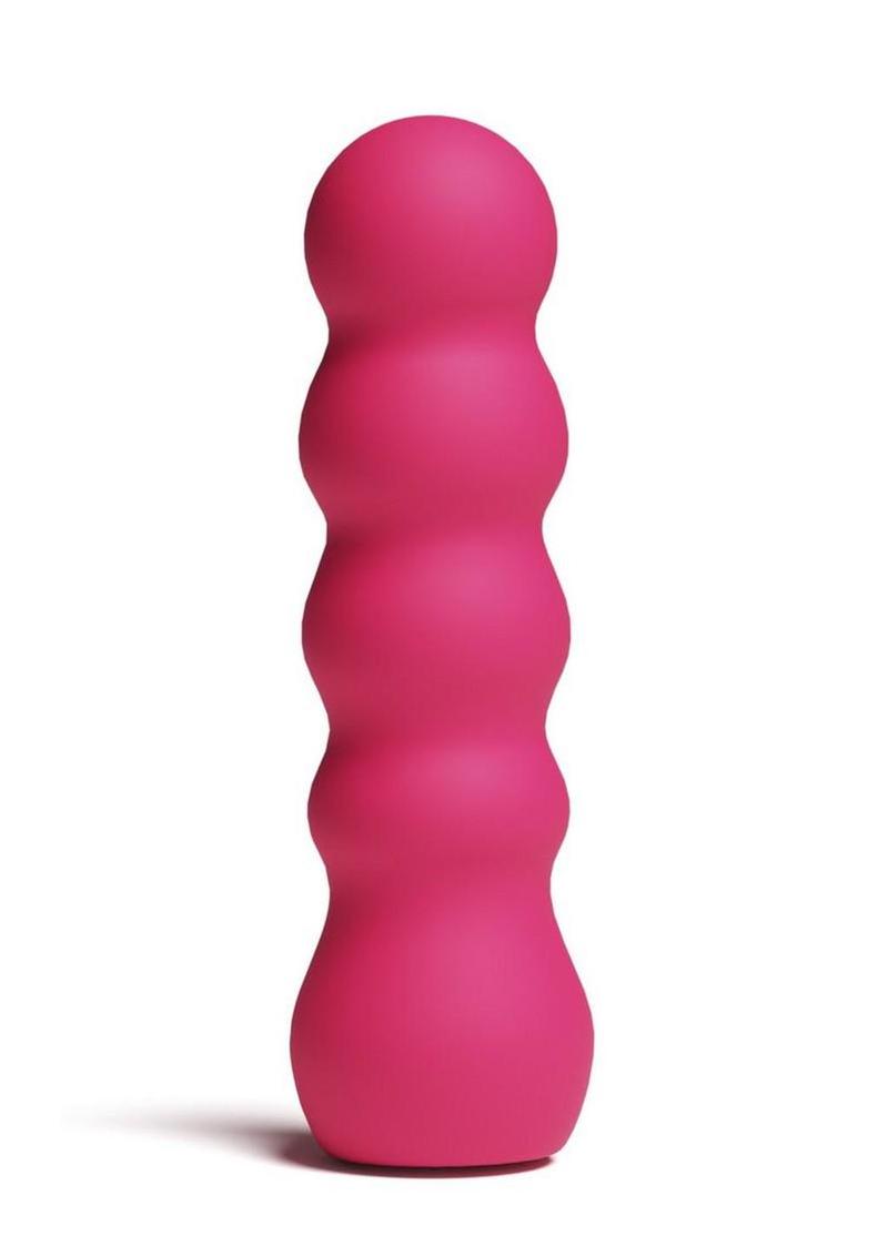 X & O's Embrace Rechargeable Silicone Compact Vibrator - Pink