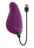 Gender X BJ Buddy Rechargeable Silicone Hand Vibrator- Purple