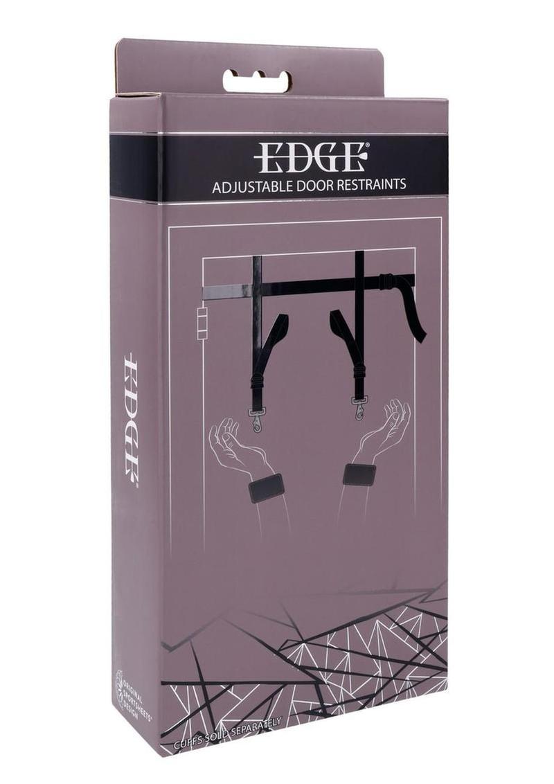 Edge Adjustable Door Restraints - Black