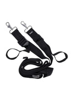 Edge Adjustable Door Restraints - Black