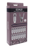 Edge Body Zipper Clothes Pins - Black/Silver