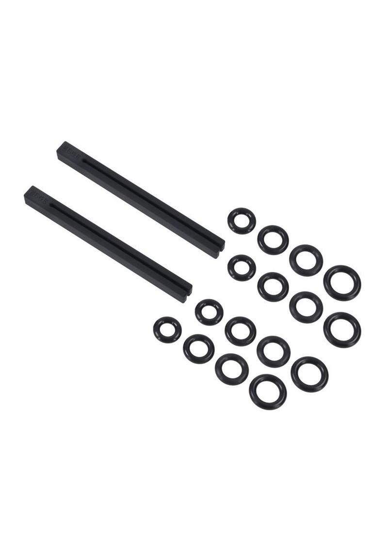 Edge Silicone Pinching Rods - Black
