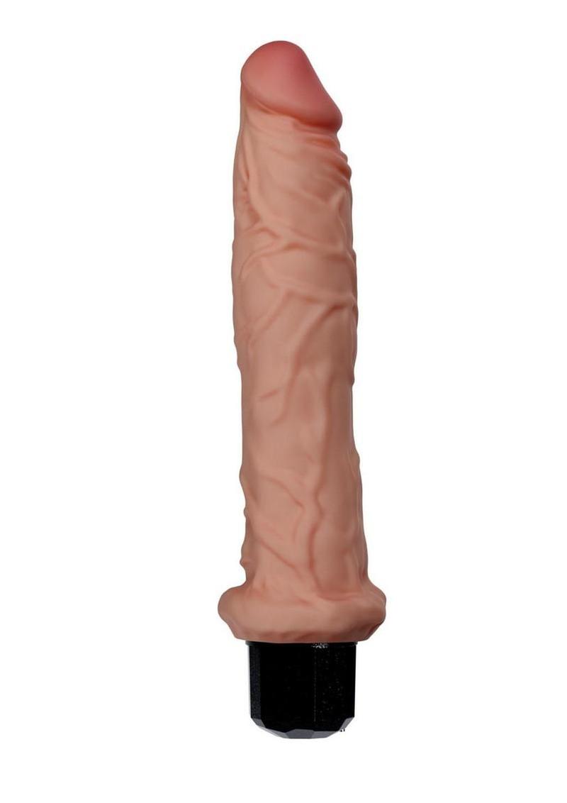 Dr. Skin Silicone Dr. Webber Rechargeable Vibrating Dildo 9.75in - Vanilla