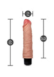 Dr. Skin Silicone Dr. Hunt Rechargeable Vibrating Dildo 8.75in - Vanilla