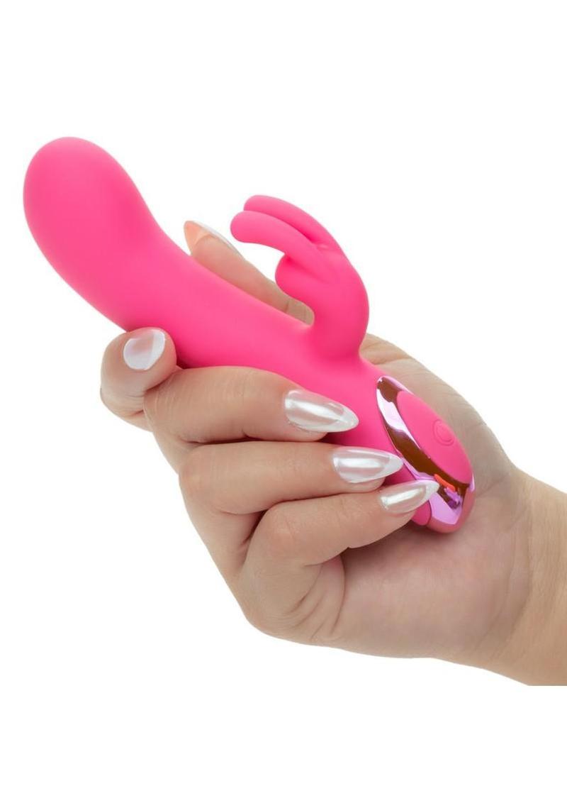 Kroma Turbo G Bunny Rechargeable Silicone Rabbit Vibrator - Pink