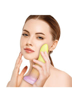 Mixers Tequila Sunrise Silicone G-Spot Dildo with Suction Cup 8in - Orange/Yellow