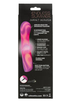 Endless Summer Sunset Seducer Light-up Rechargeable Silicone Massager - Pink