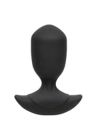 Rock Bottom Rumbling Torpedo Rechargeable Silicone Probe - Black