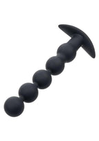 Anal Toys Rechargeable Power Balls Silicone Beads - Black
