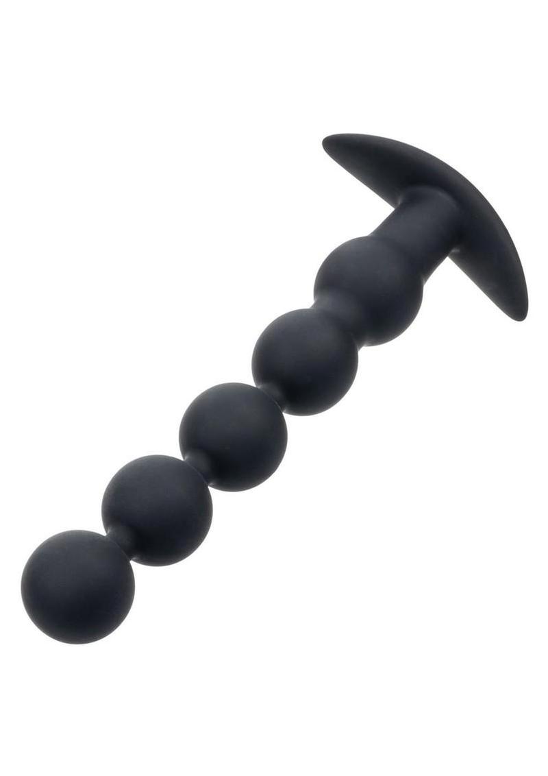 Anal Toys Rechargeable Power Balls Silicone Beads - Black