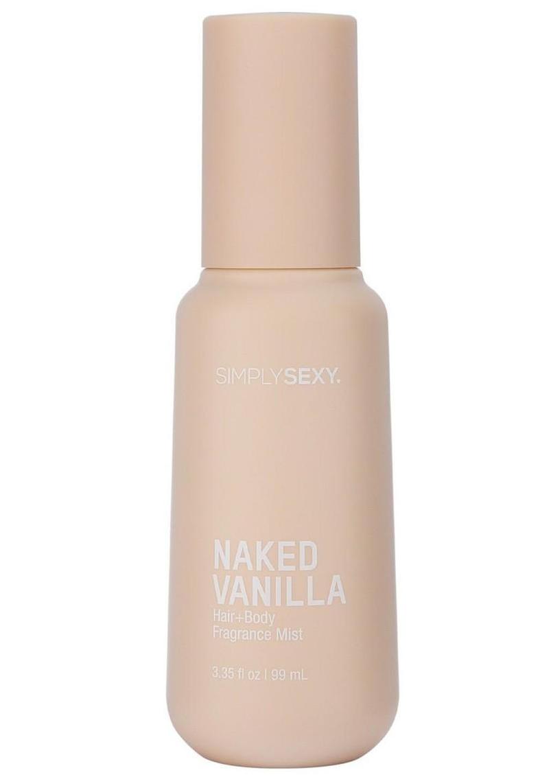 Simply Sexy Pheromone Hair + Body Mist Naked Vanilla 3.35oz