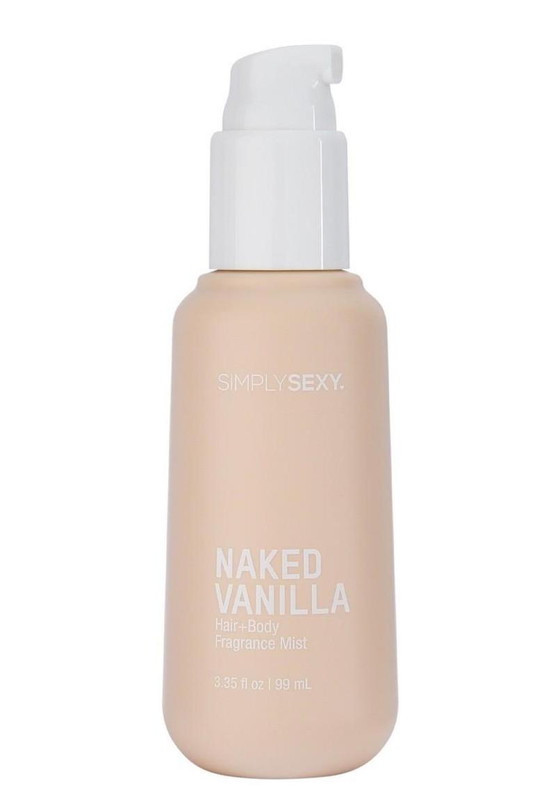 Simply Sexy Pheromone Hair + Body Mist Naked Vanilla 3.35oz