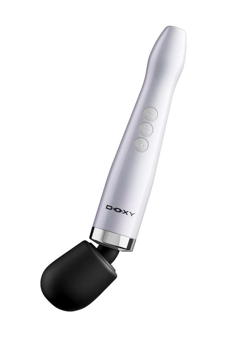 Doxy Die Cast Max Rechargeable Cordless Wand Massager - White