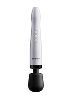 Doxy Die Cast Max Rechargeable Cordless Wand Massager - White