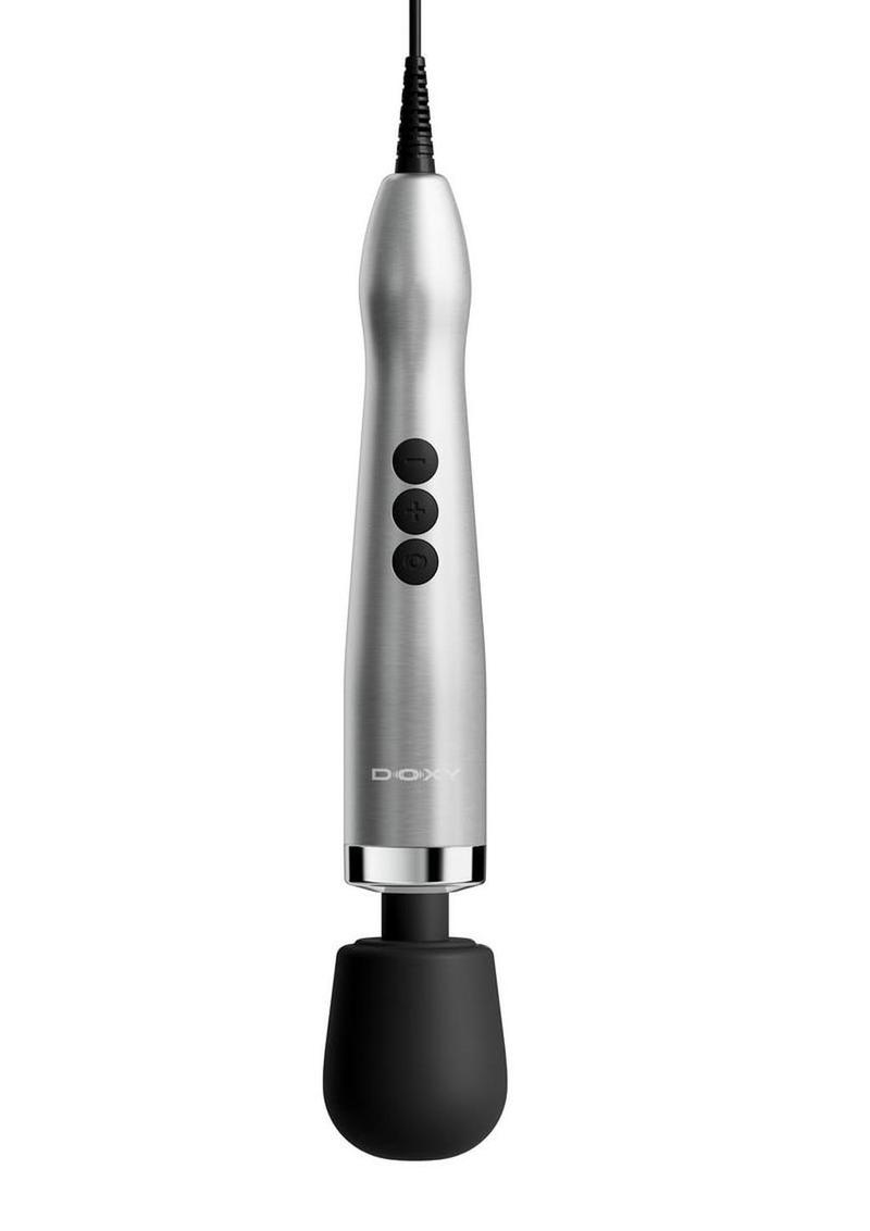 Doxy Die Cast Max Plug-In Wand Massager - Silver